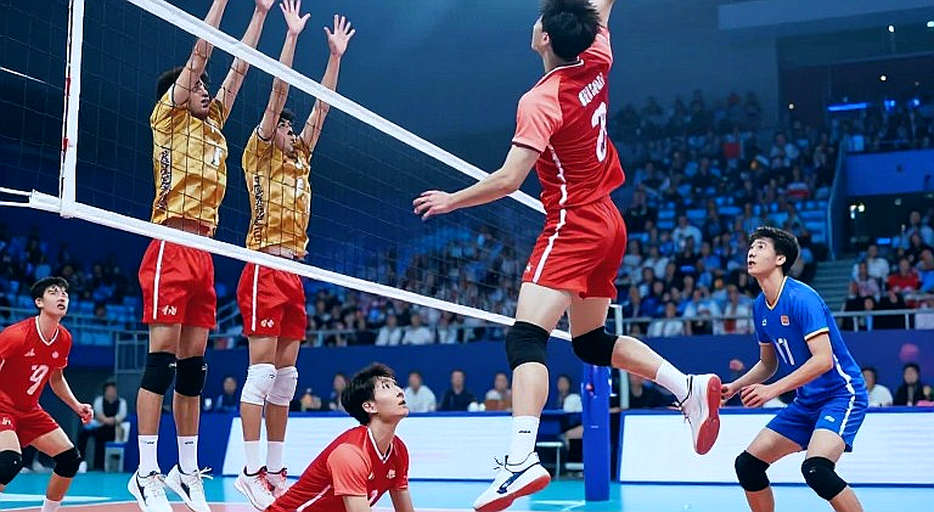Giải mã chức vô địch bóng chuyền sinh viên 2026: cơ thể của một chủ công Ca Dong